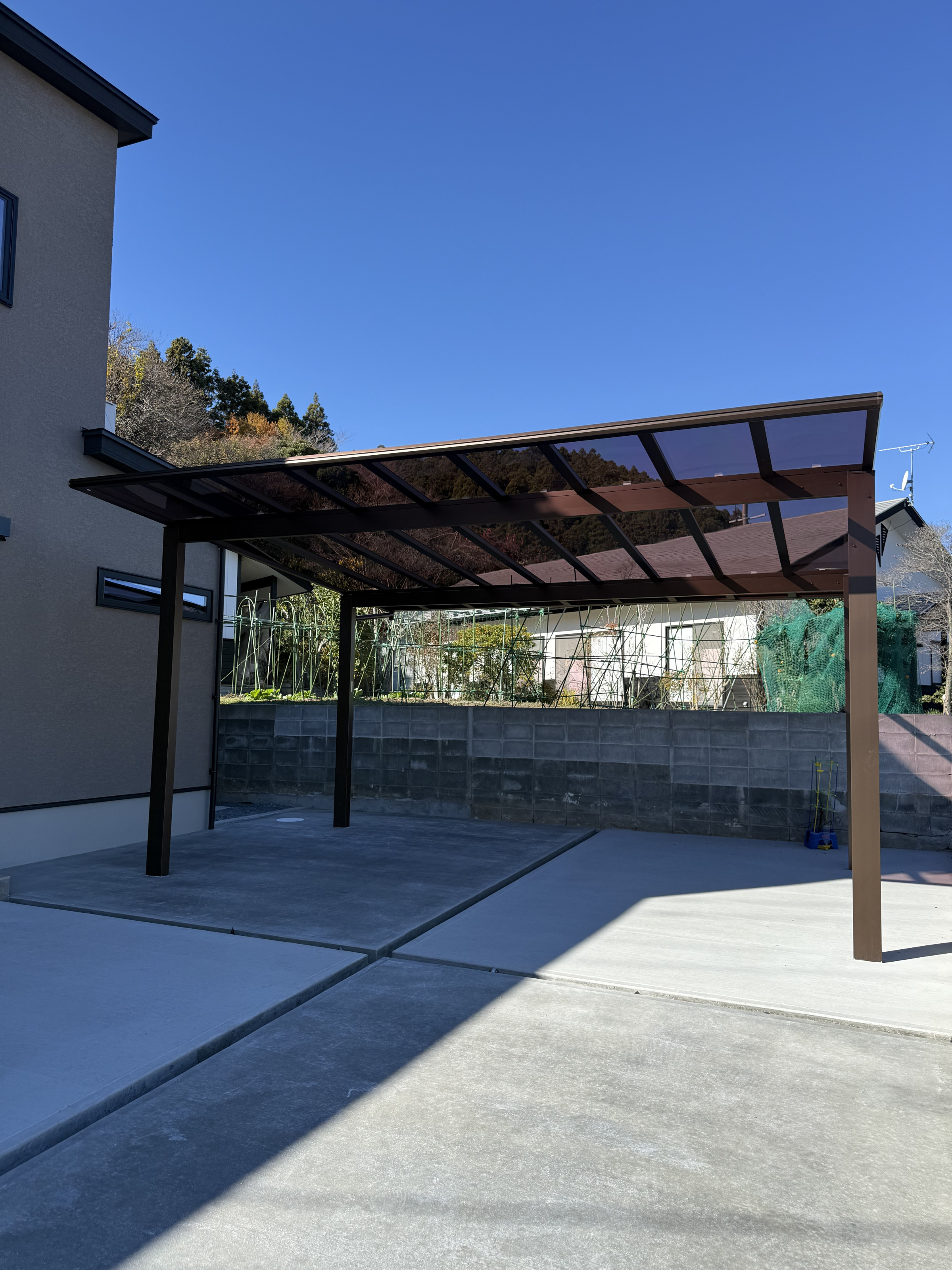 　　　カーポート・ガレージ設置｜自社施工