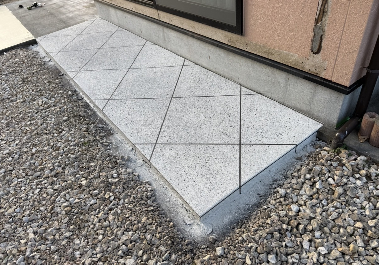 スプレータイル調施工(仕上げ)自社施工