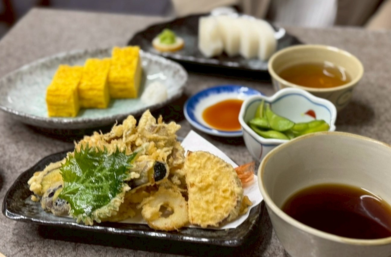 単品（天ぷら・玉子焼・板わさ・枝豆）