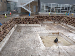 戸室石野面積み
