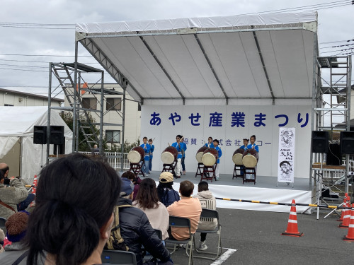 あやせ商業まつりに参加しました。