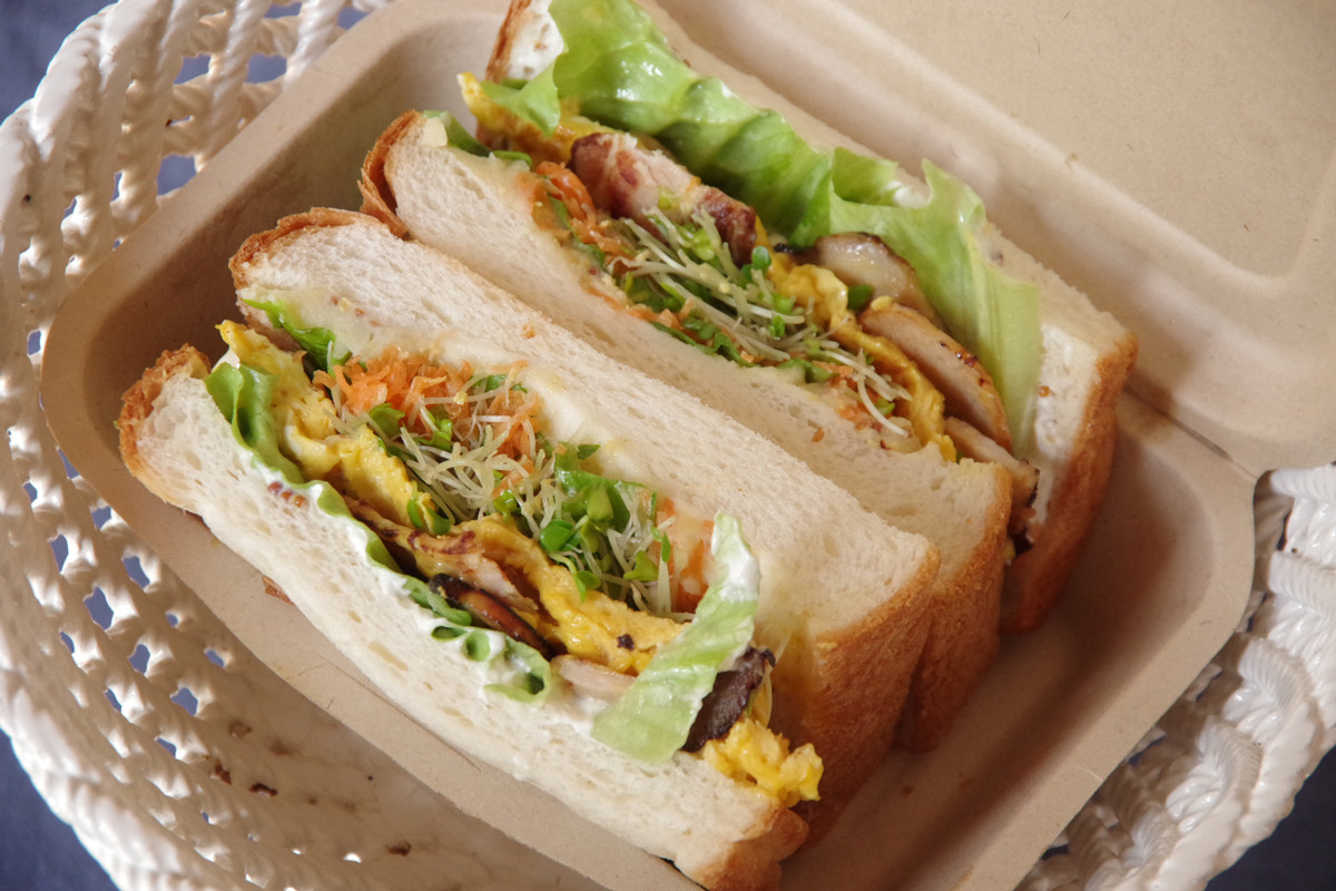 発酵米粉サンド