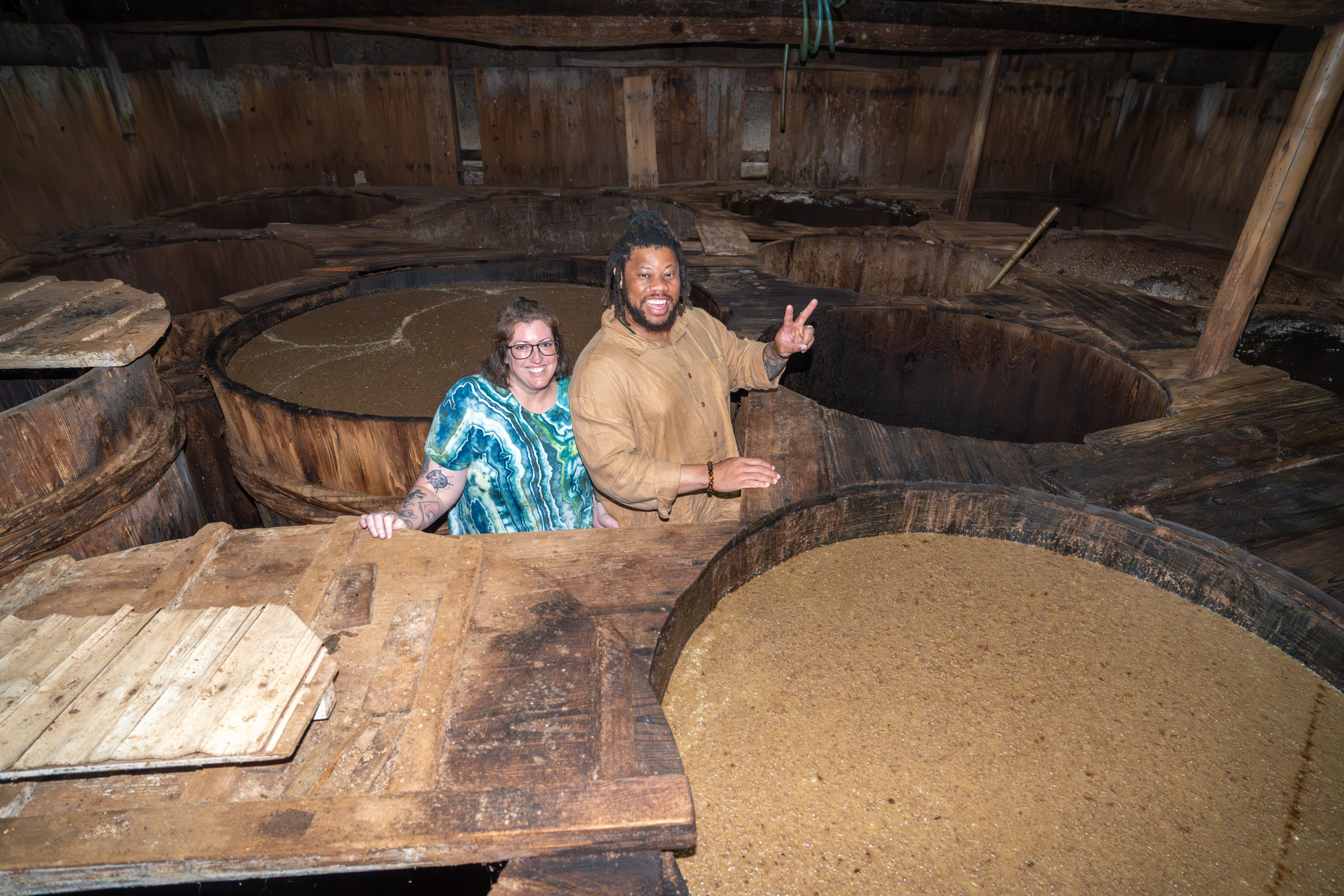 徳星醤油 醤油絞り体験特設サイト