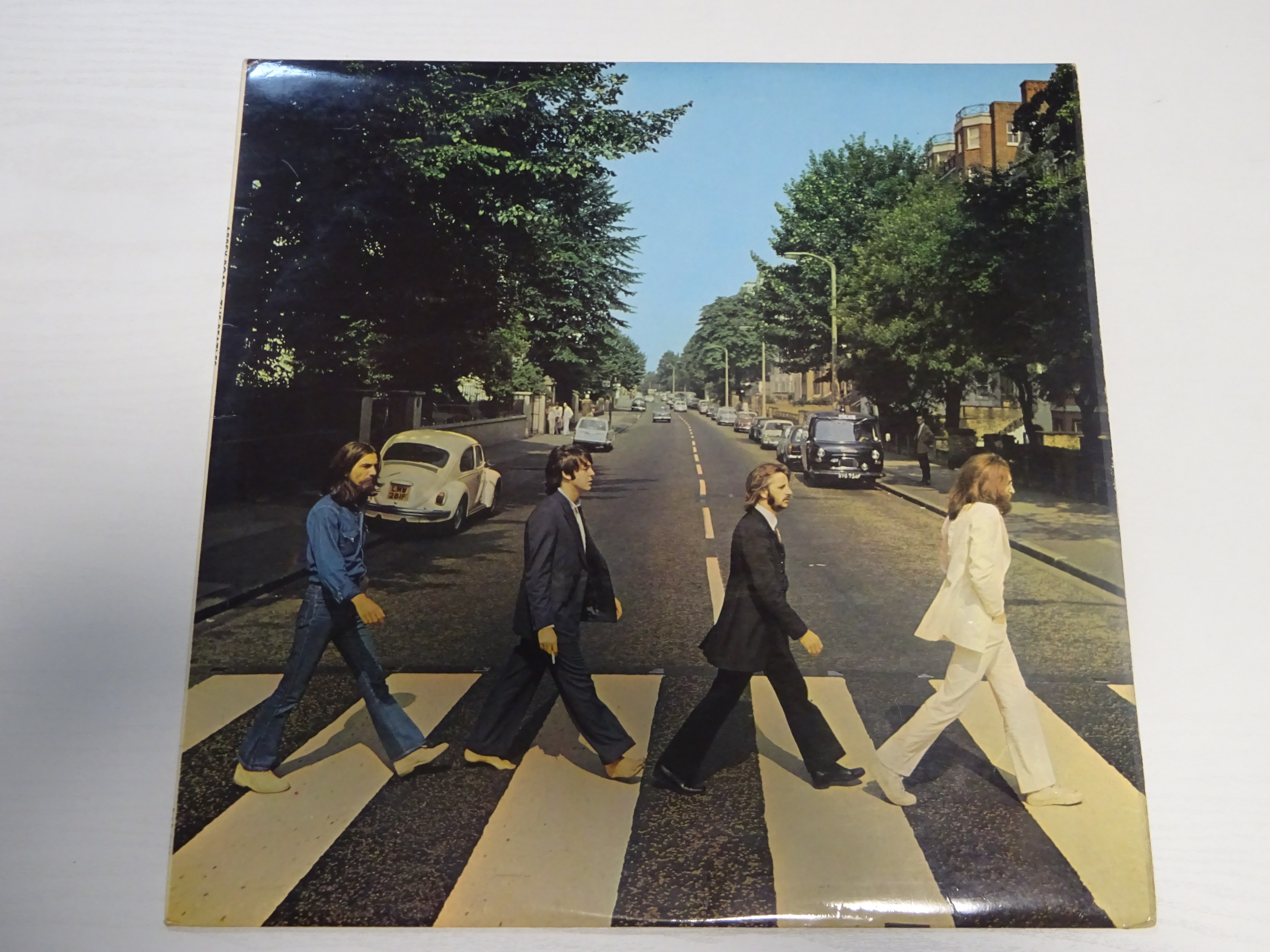 『ABBEY ROAD』　UK初盤　美品　スタンパー早く、ノイズもほとんどない、素晴らしい音の盤です！！！！！