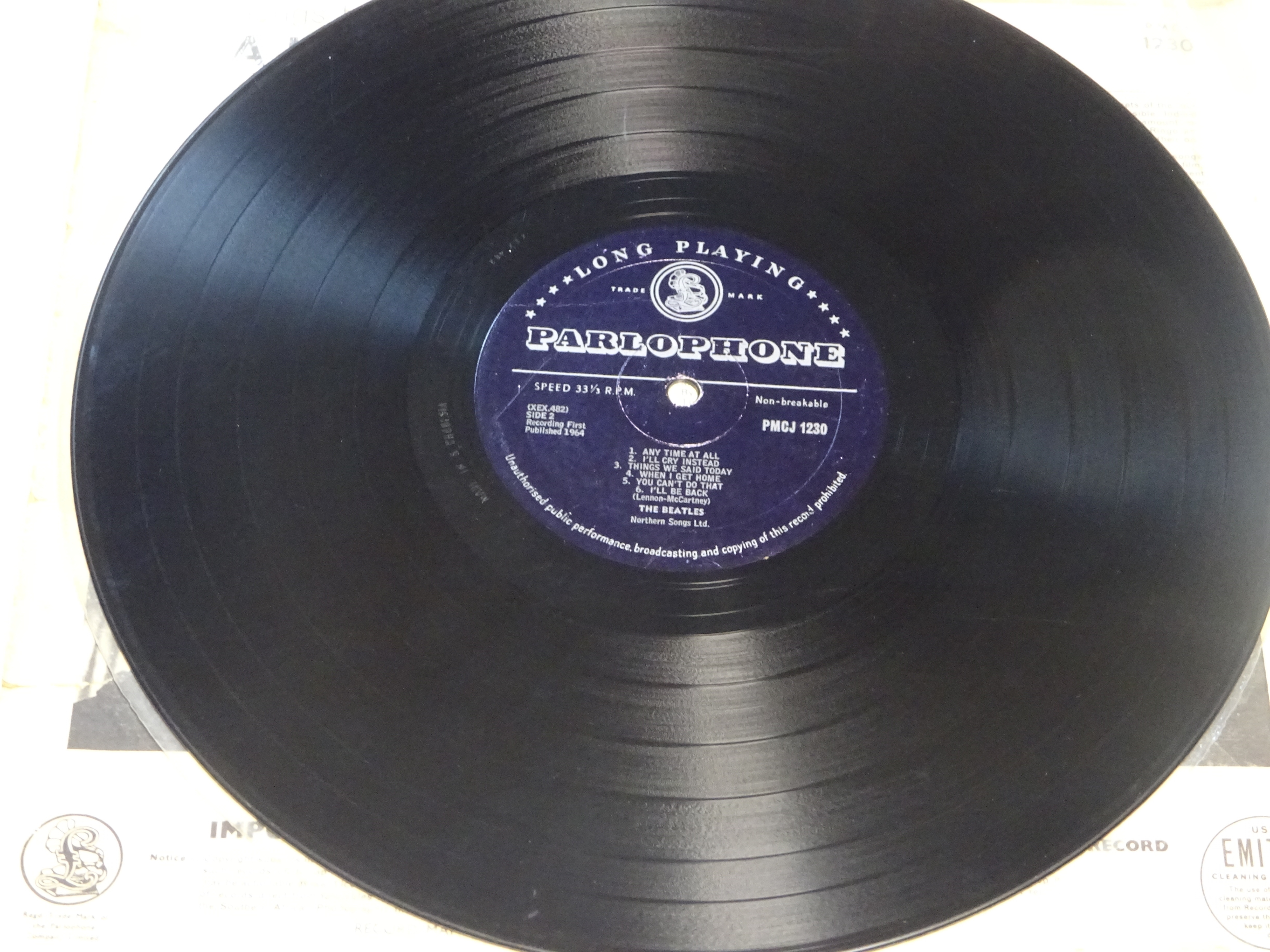 超絶レア南アフリカオリジナルハードデイズナイトBeatlesビートルズレコード 超絶レア南アフリカオリジナルハードデイズナイトBeatles