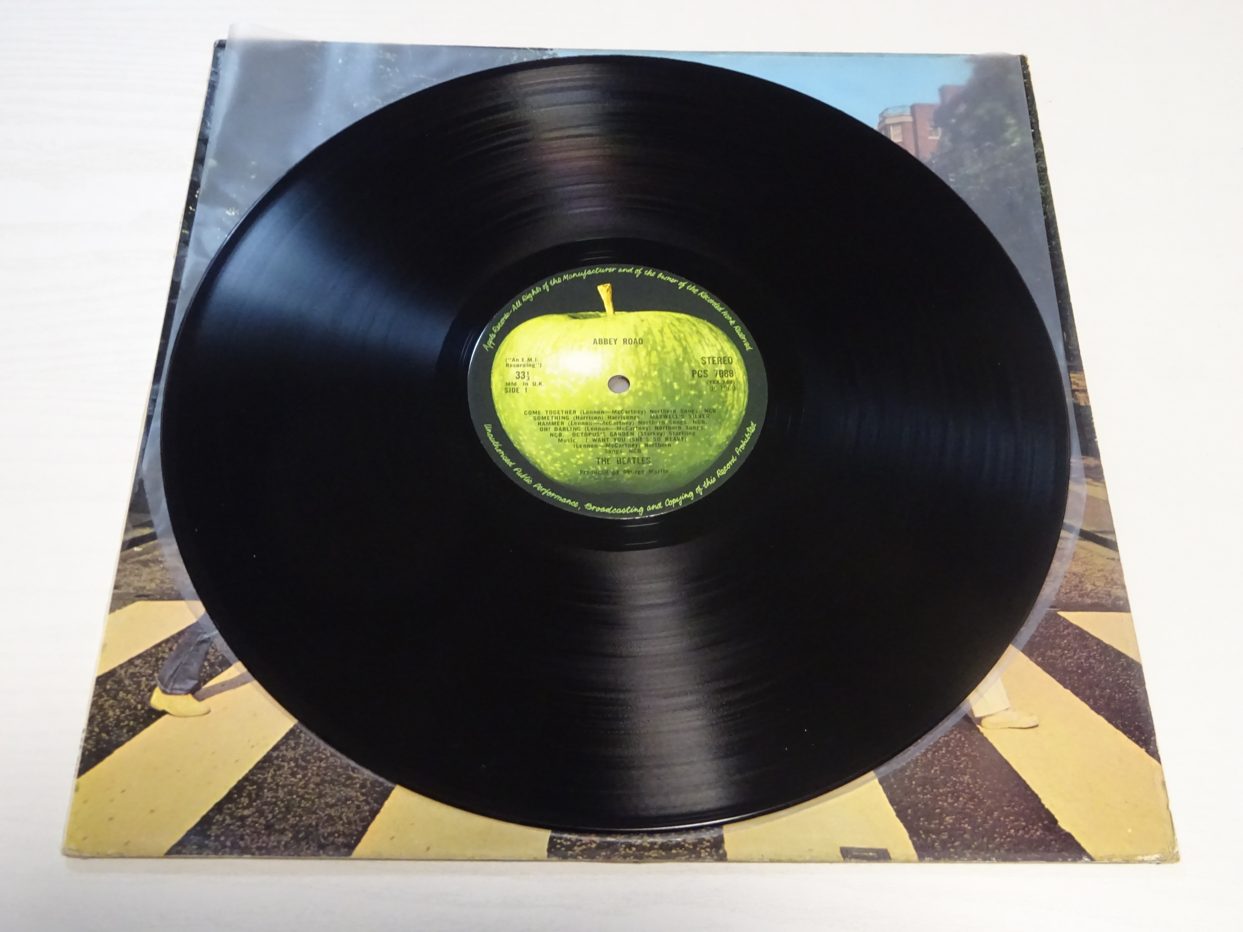 ABBEY ROAD』のUK盤、初回マト2/1、3RDレーベルのニアミント極美盤、音
