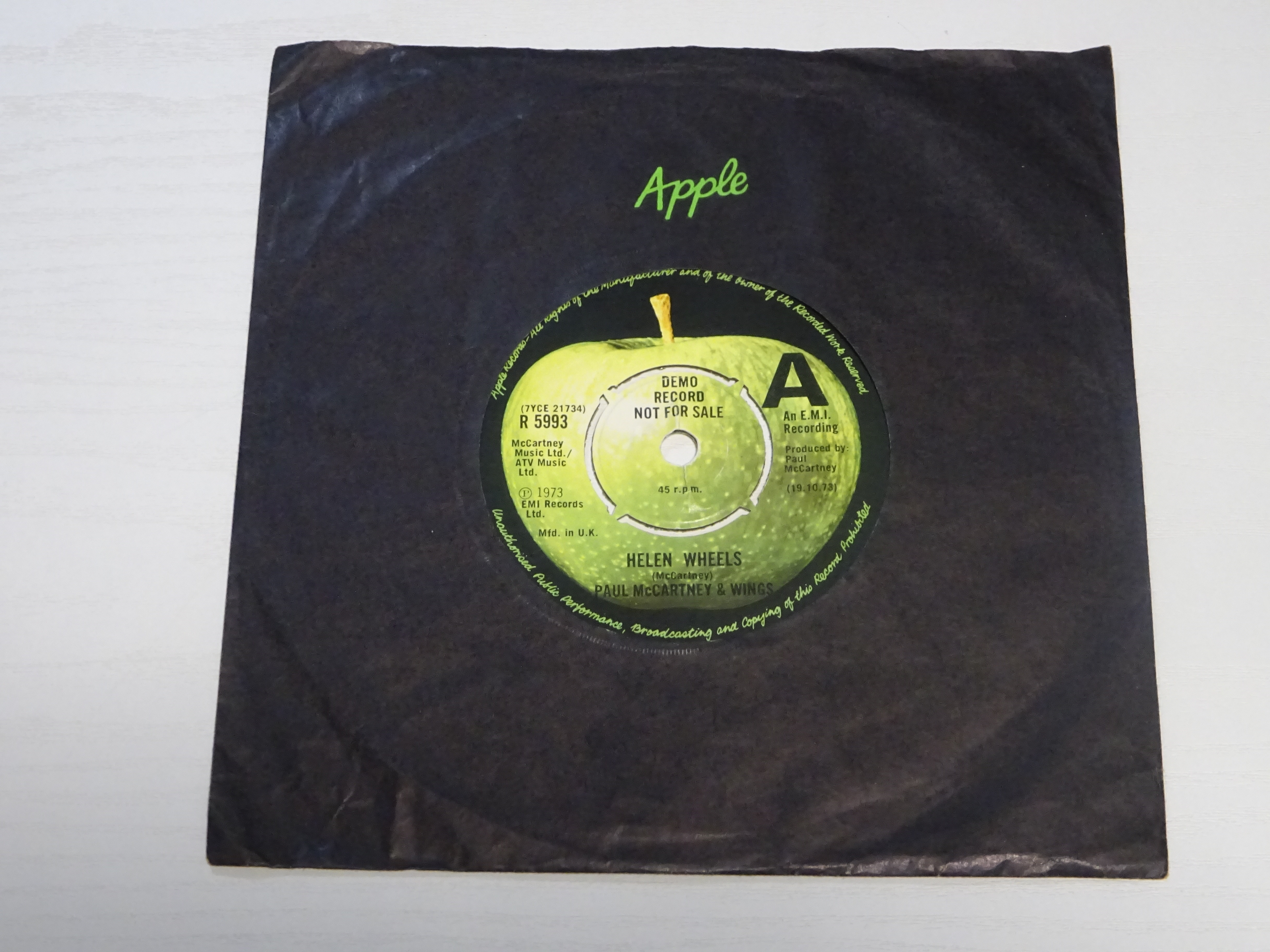 1stプレス】UK盤イエロー・パーロフォン マト3N/4N BEATLES FOR SALE
