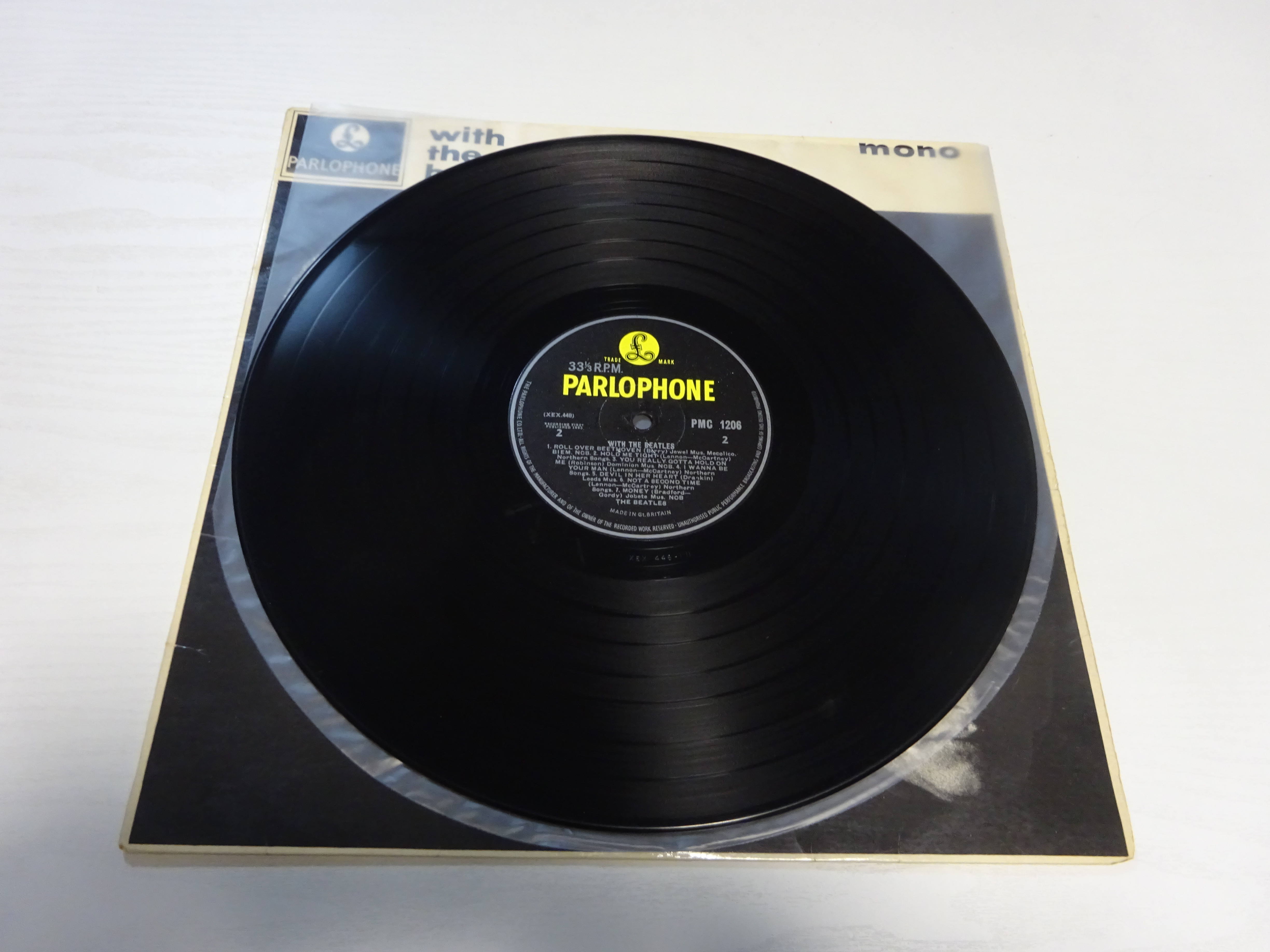 UK盤ラウドカットThe Beatles With The Beatles WITH THE BEATLES』 UKモノラル初盤ラウドカット 最初期Jobete