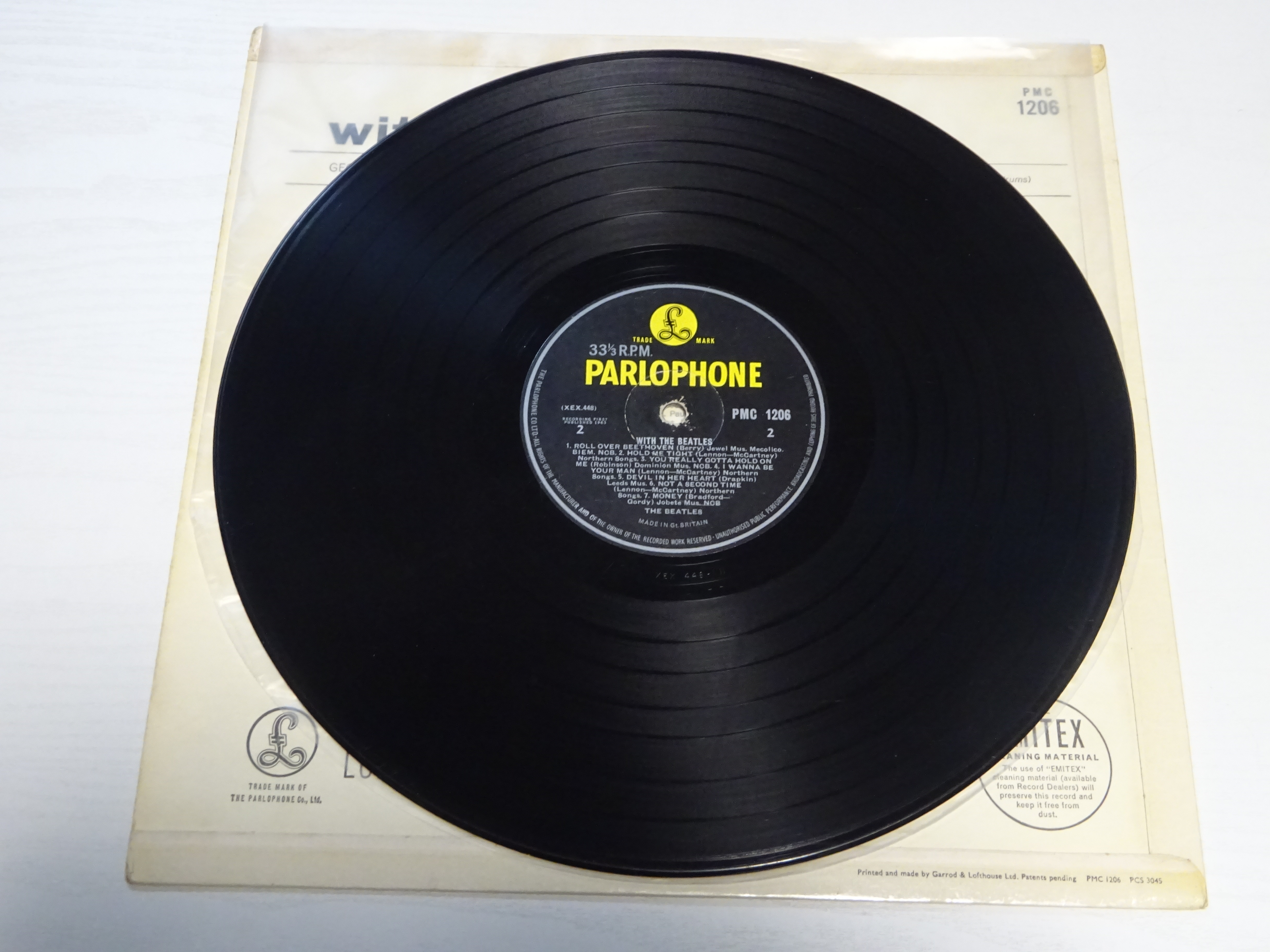 WITH THE BEATLES』 UKモノラル最初期