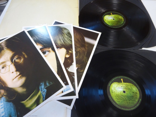『THE BEATLES』（ホワイト・アルバム）UKモノラル初盤　初期マザー・スタンパー2P/1T　良盤完品！！