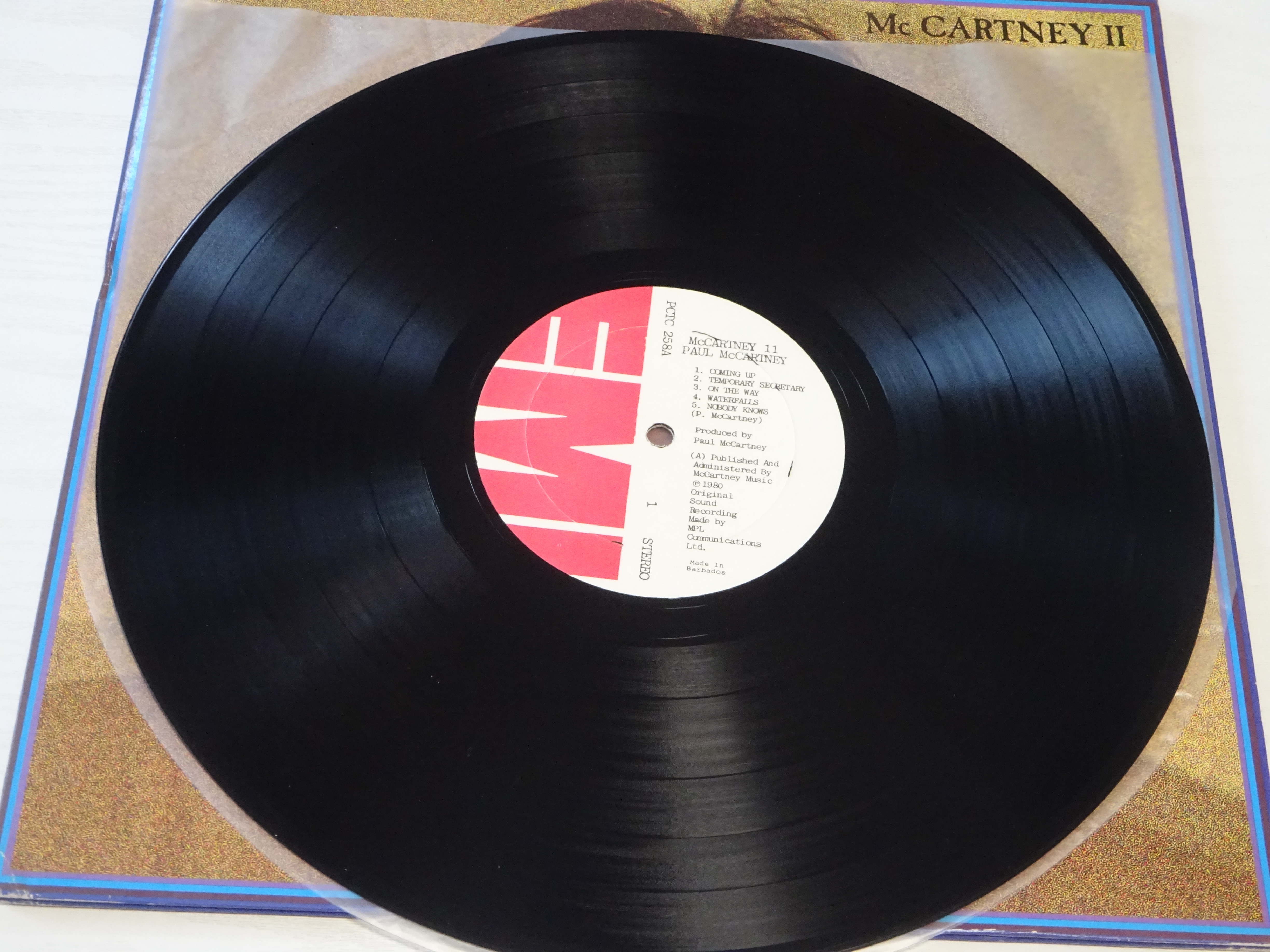 『McCARTNEY II』　超ウルトラ・レア　バルバドス極美盤