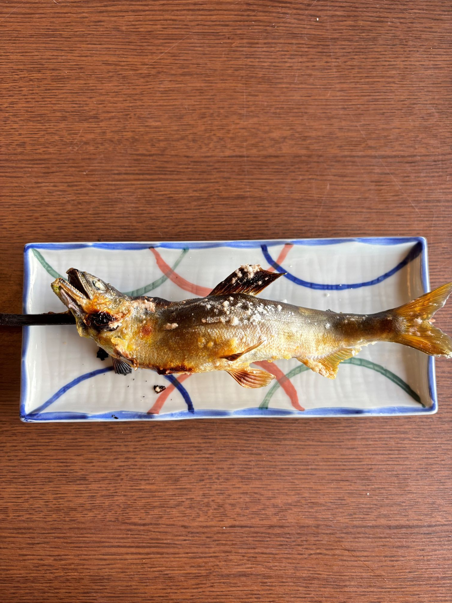 山海の恵み、栃木の鮎の美味しさよ