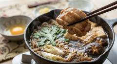 ★地鶏シャモすき焼き食事プラン