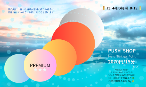 ドラゴン整体 PREMIUMチケット