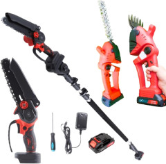 チェーンソー（6インチ）+ヘッジトリマー+バリカン+延長ポール