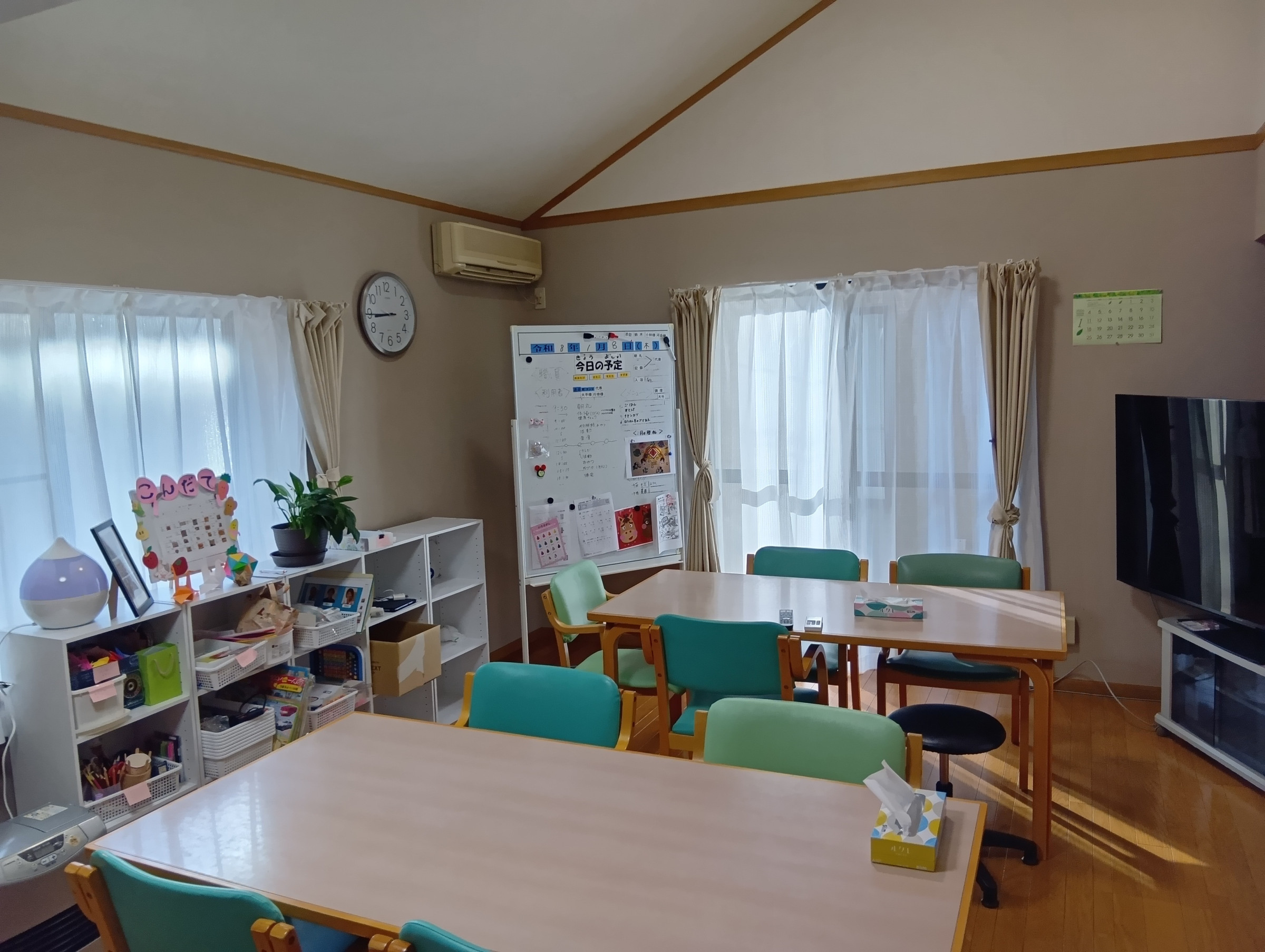 現在の作業室です