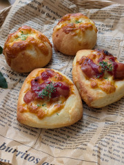 焼きたての米粉パン！基本のすっとばしパン 