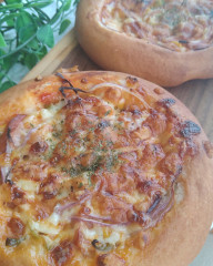 お豆腐すっとばしピザ