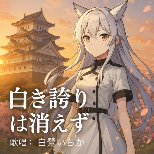 🎵『白き誇りは消えず』白鷺いちか　配信スタート🎵