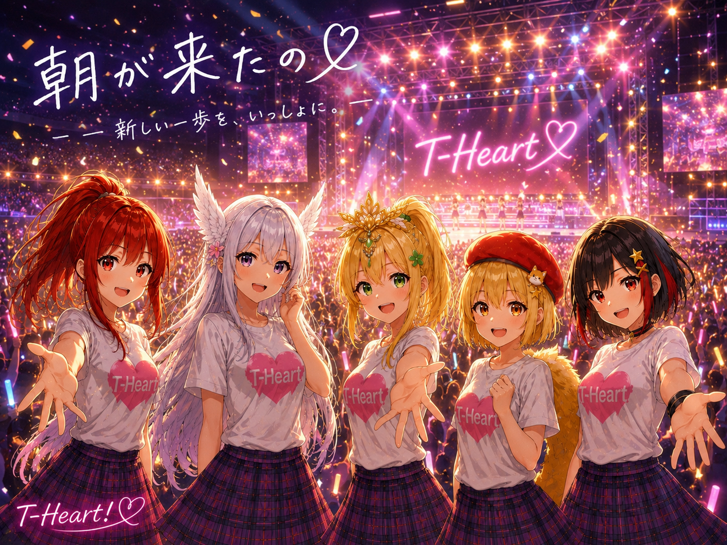 7月　『T-Heart』 新たな幕開け！