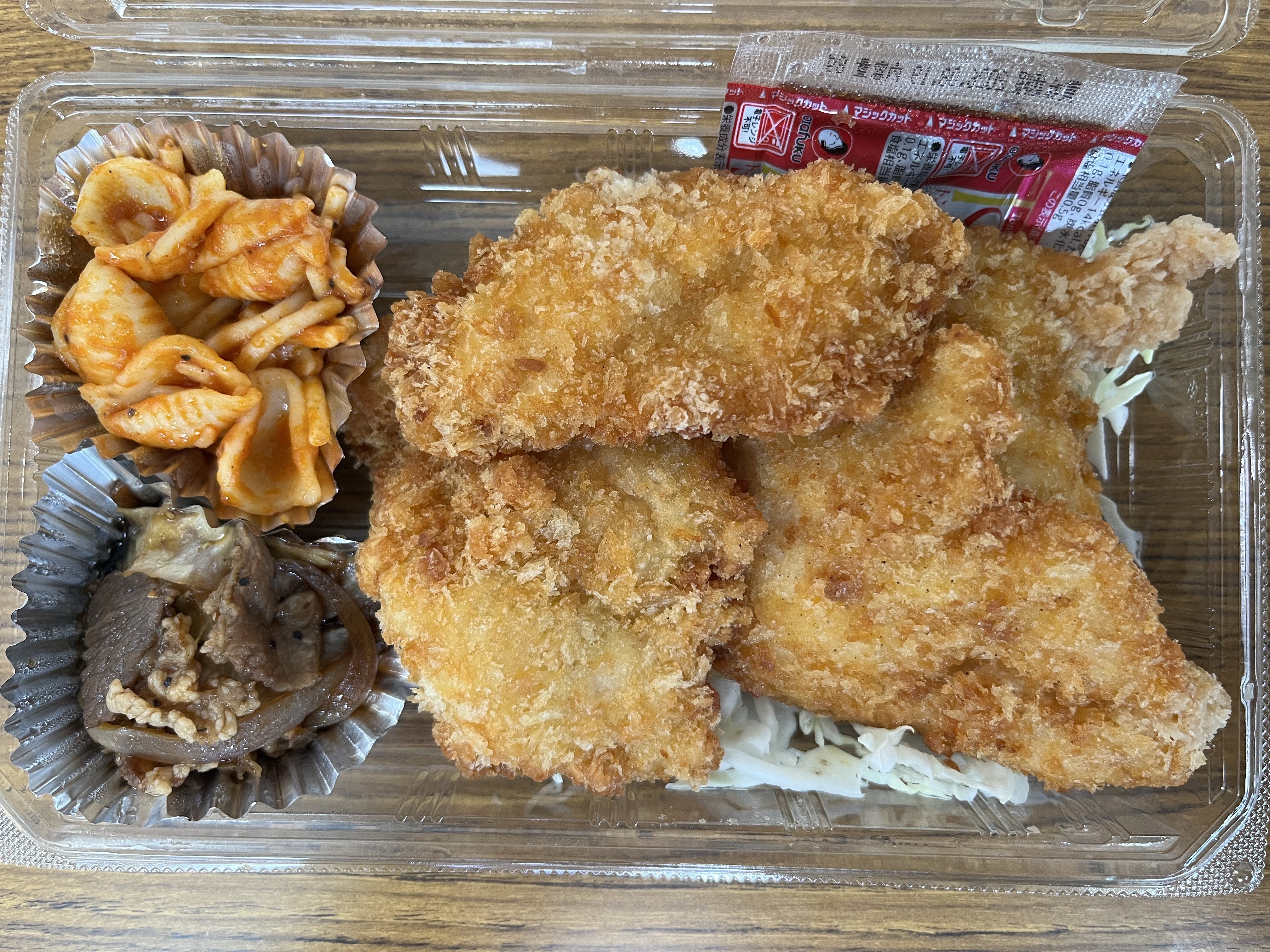 全メニューお弁当の「おかずのみ（ごはんなし）」も提供できます！