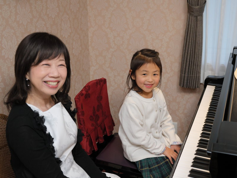 にっこり♡レッスン風景