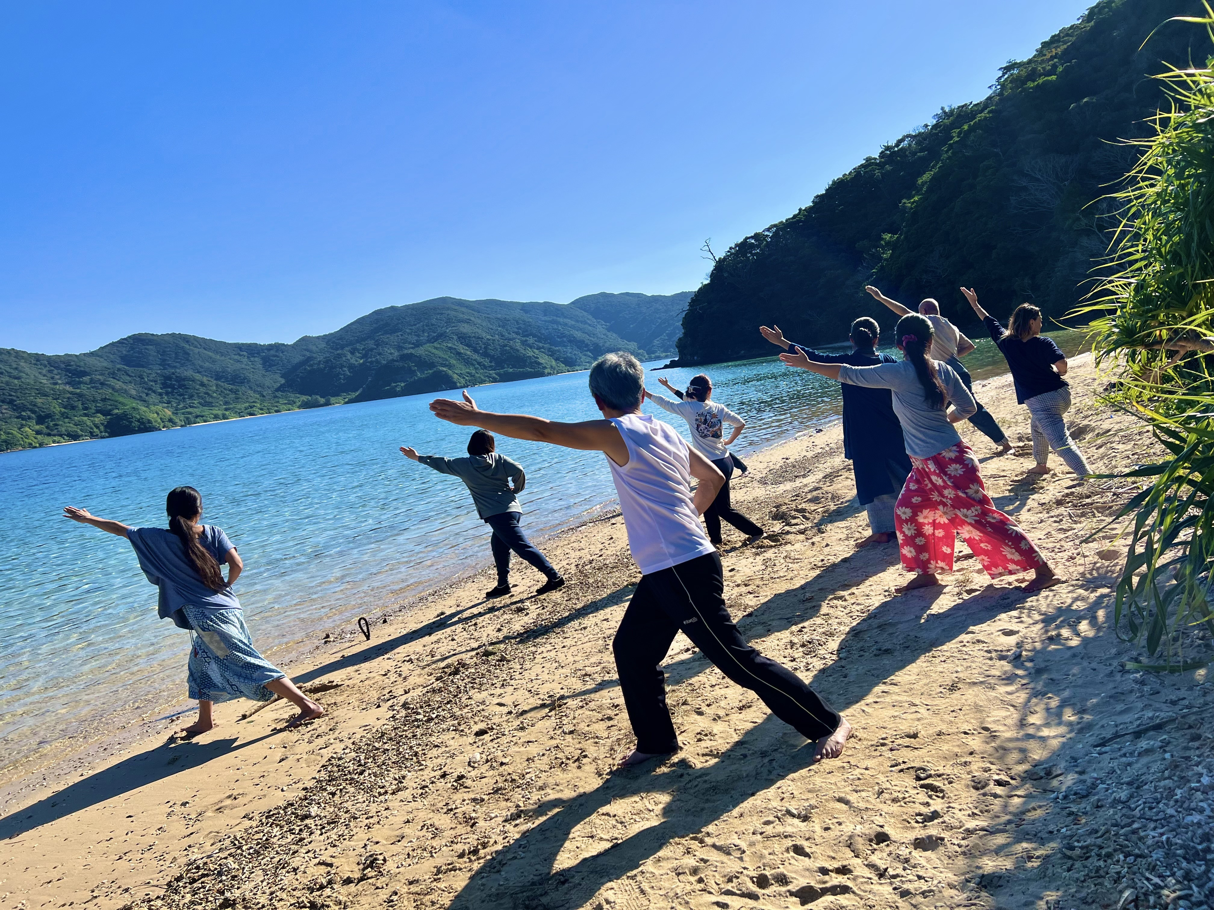 アウトドア　太極拳