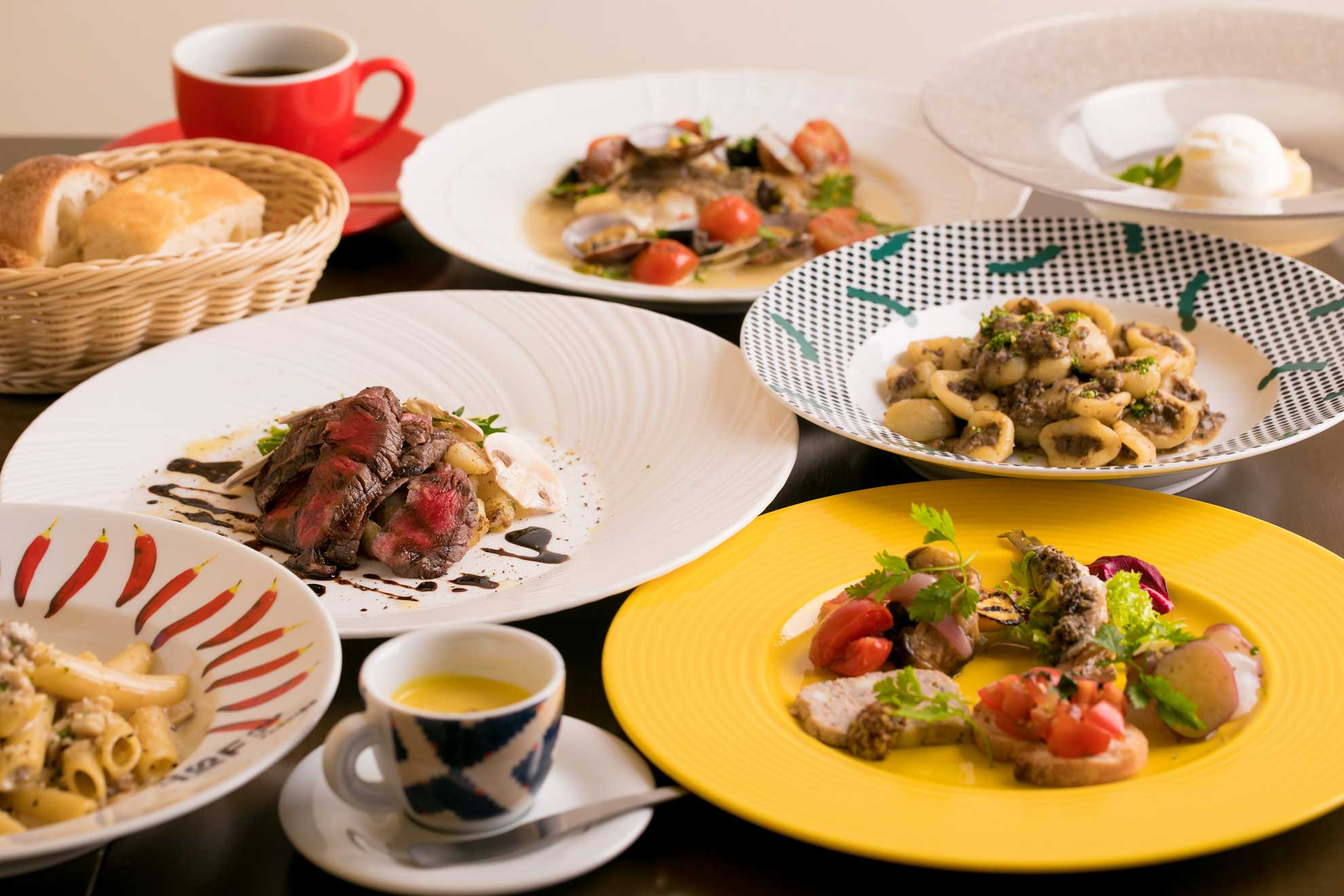 旬の食材を使ったコース料理｜難波のイタリアン Felicibo