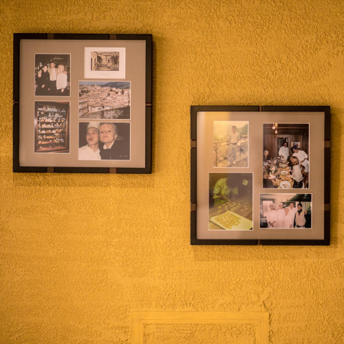 Felicibo 店内に飾られた写真フレーム