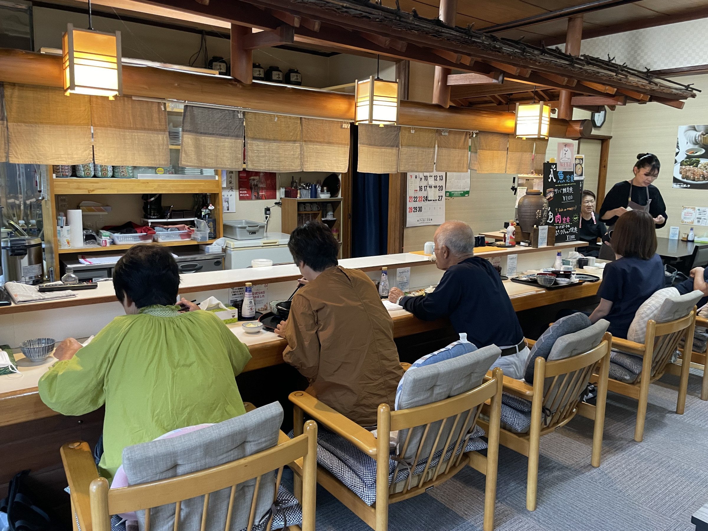 おひとり様でも気軽にランチ