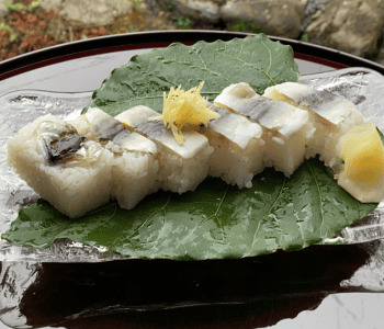 鮎の押し寿司