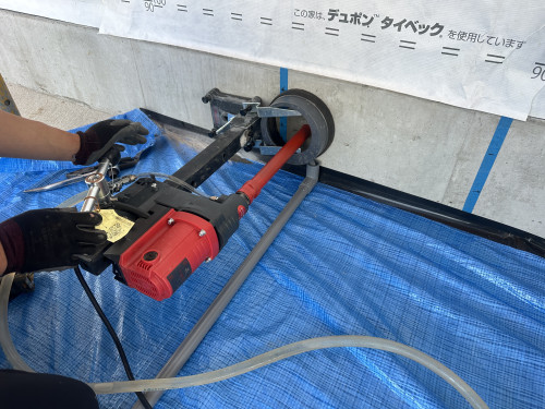 コンセック SPJ型コアドリル SPJ-123C Cロッドねじ 　湿式　レンタル開始致しました。