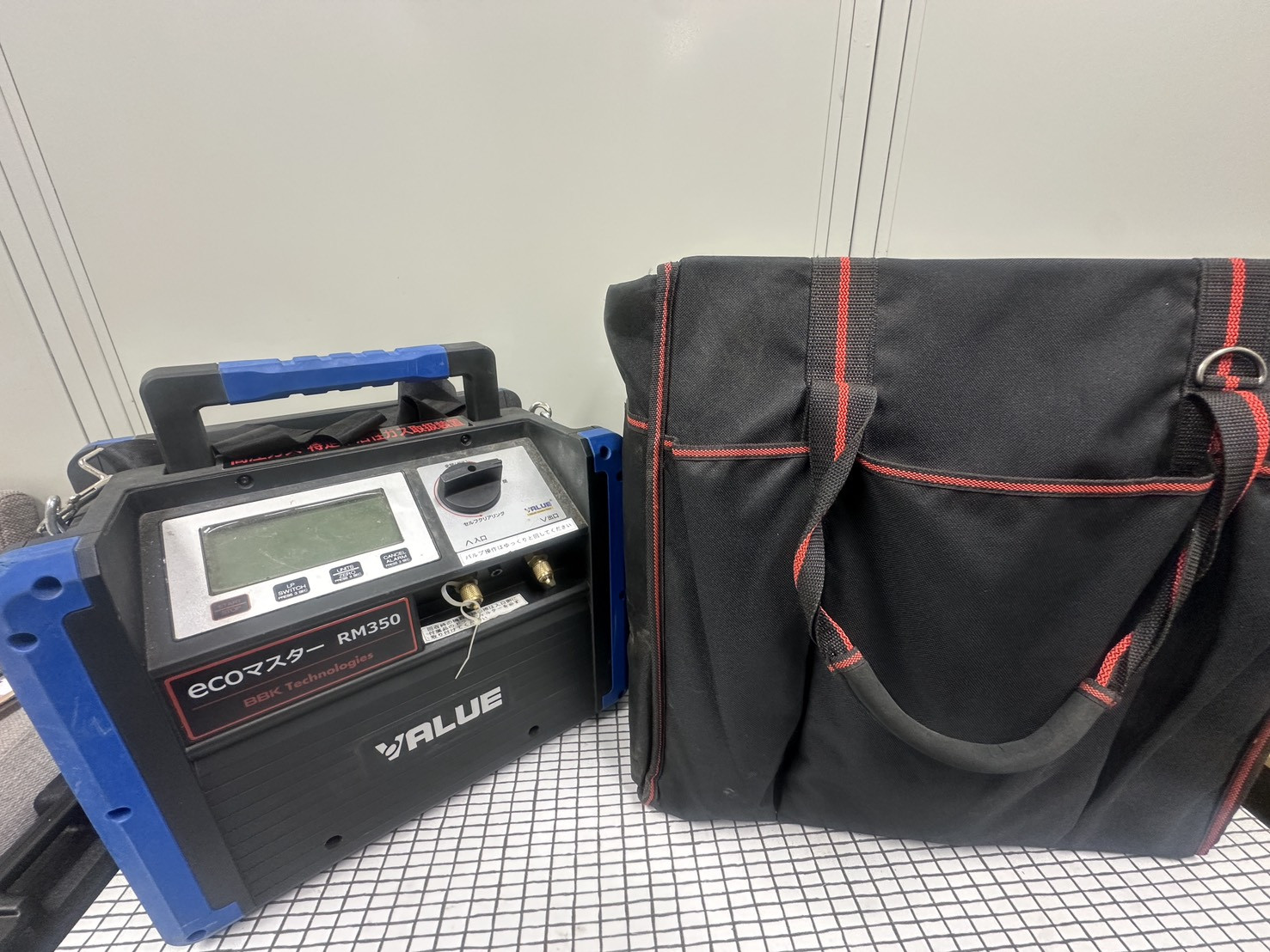 BBK　フロンガス回収機　RM350レンタルを開始致しました。