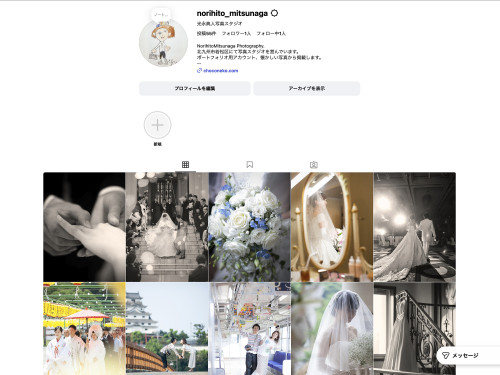 ポートフォリオページを設置しました