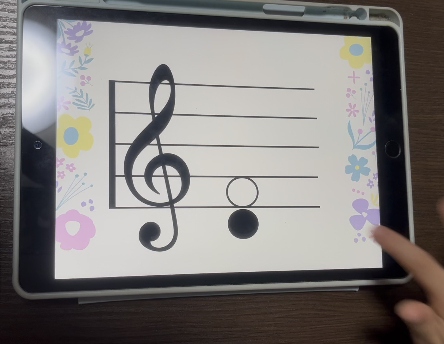 デジタル教材で読譜レッスン