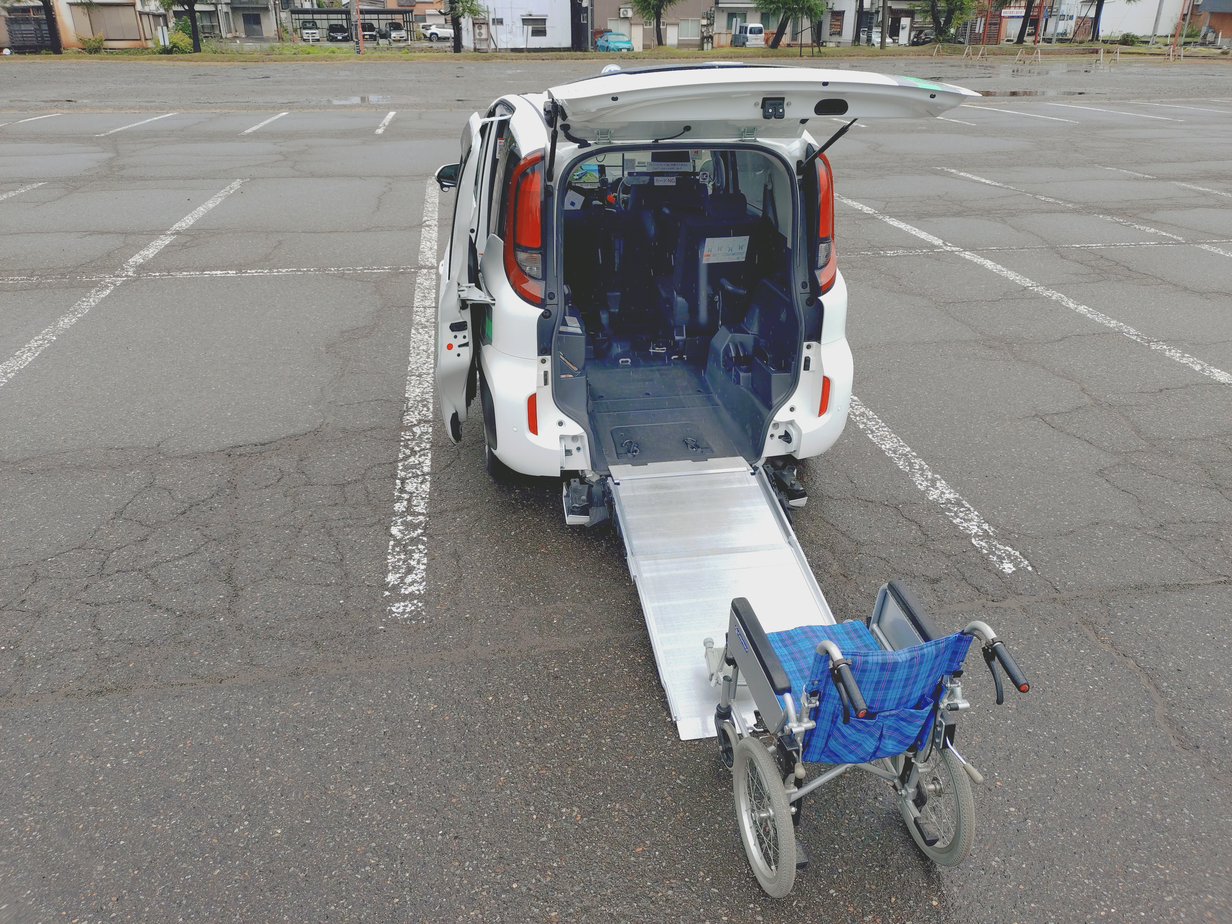 【車いす貸出あり】南魚沼の移動を支える「福祉タクシー」