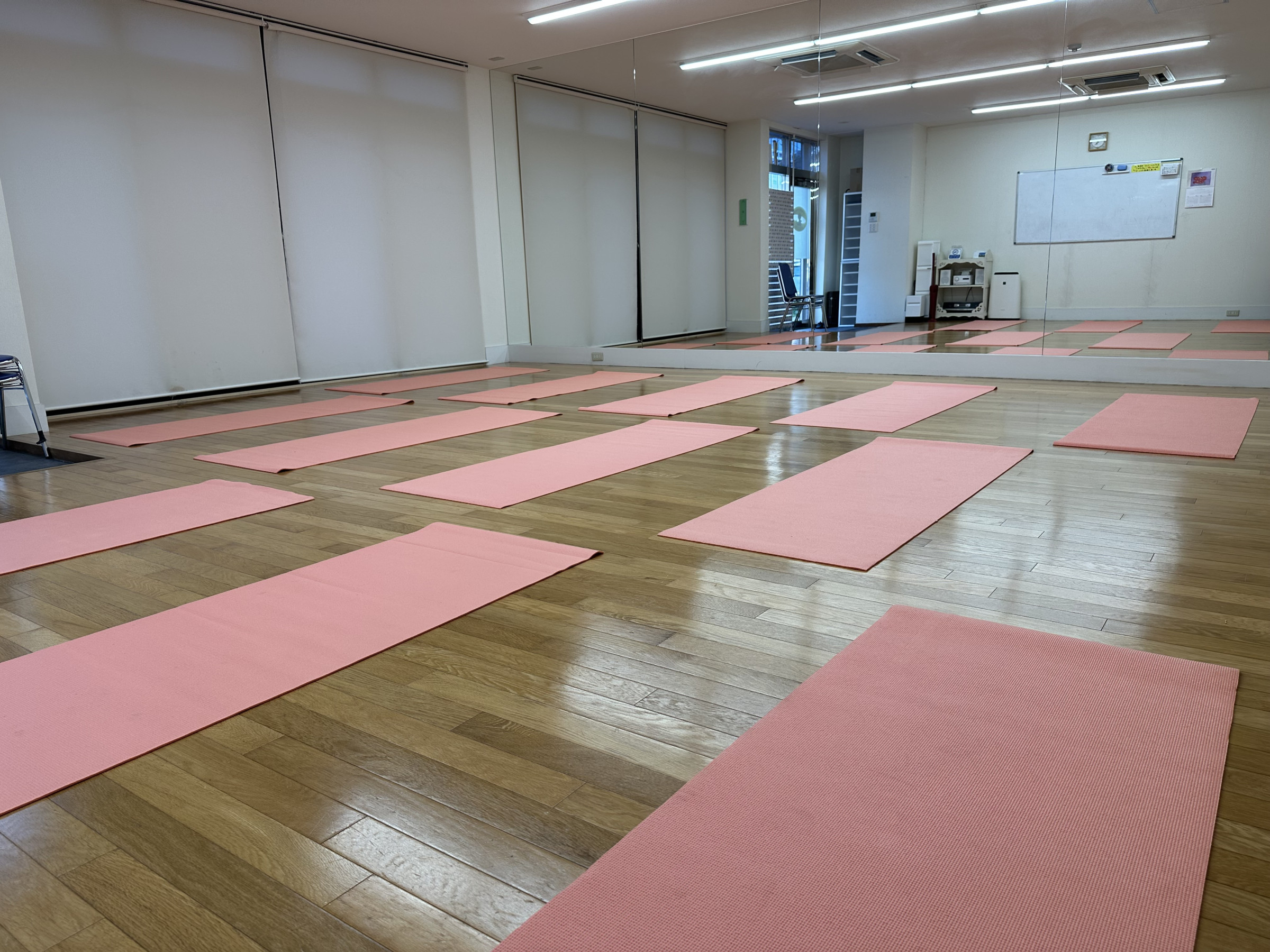 ヨガマットも充実