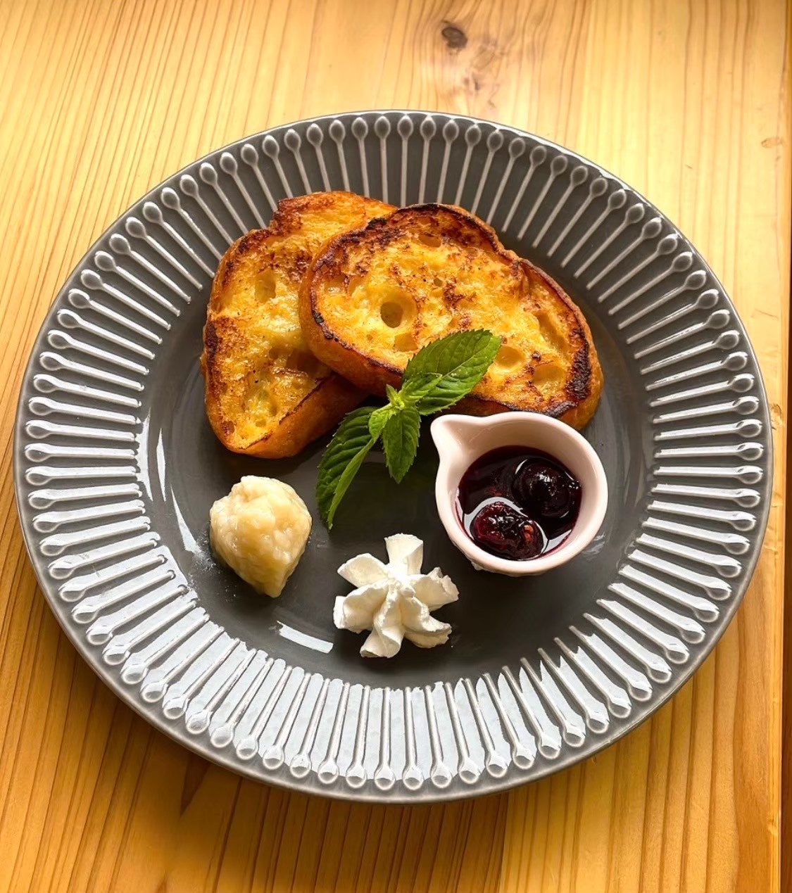 ⚪︎甘酒フレンチトースト