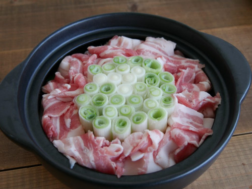 スタンディングねぎ（すき焼き）