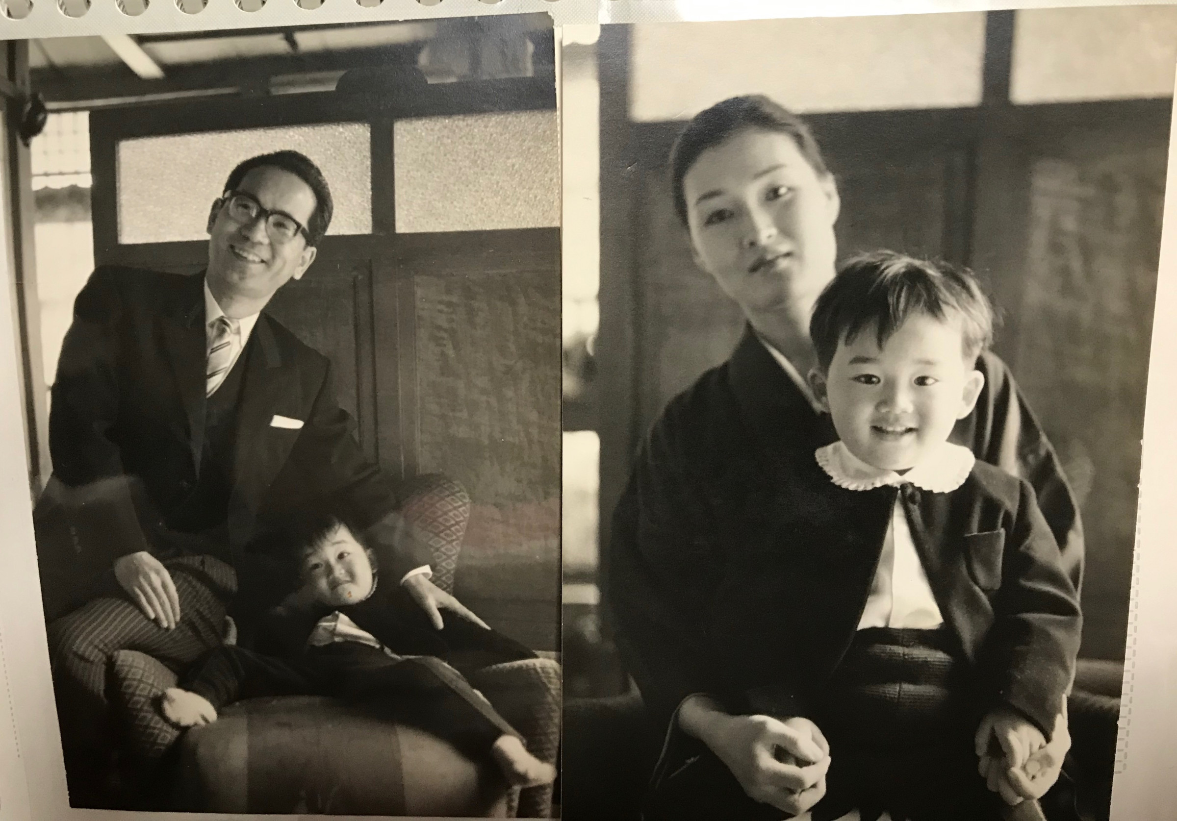 A timeless photograph with my mother and father