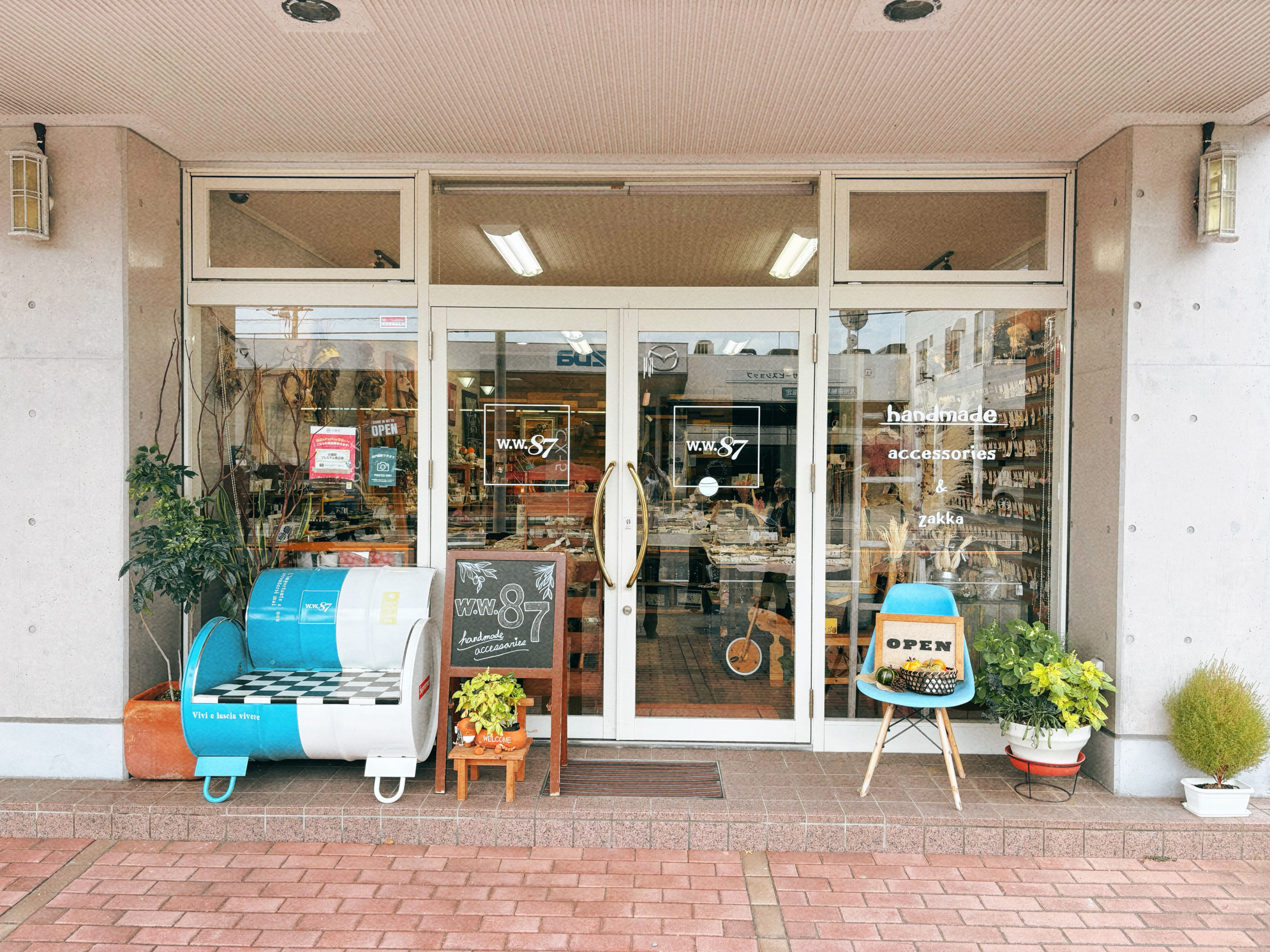 handmade accessories & zakka w.w.87 ハチナナ