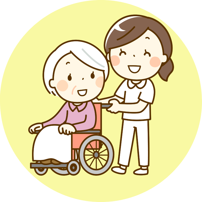 車いすの方