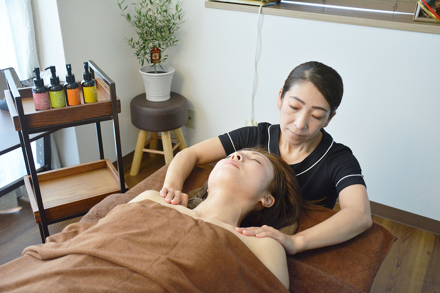 アロマリンパマッサージ