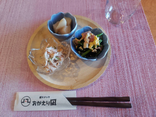 2026/05/29　ほうれん草とベーコンのにんにく炒め