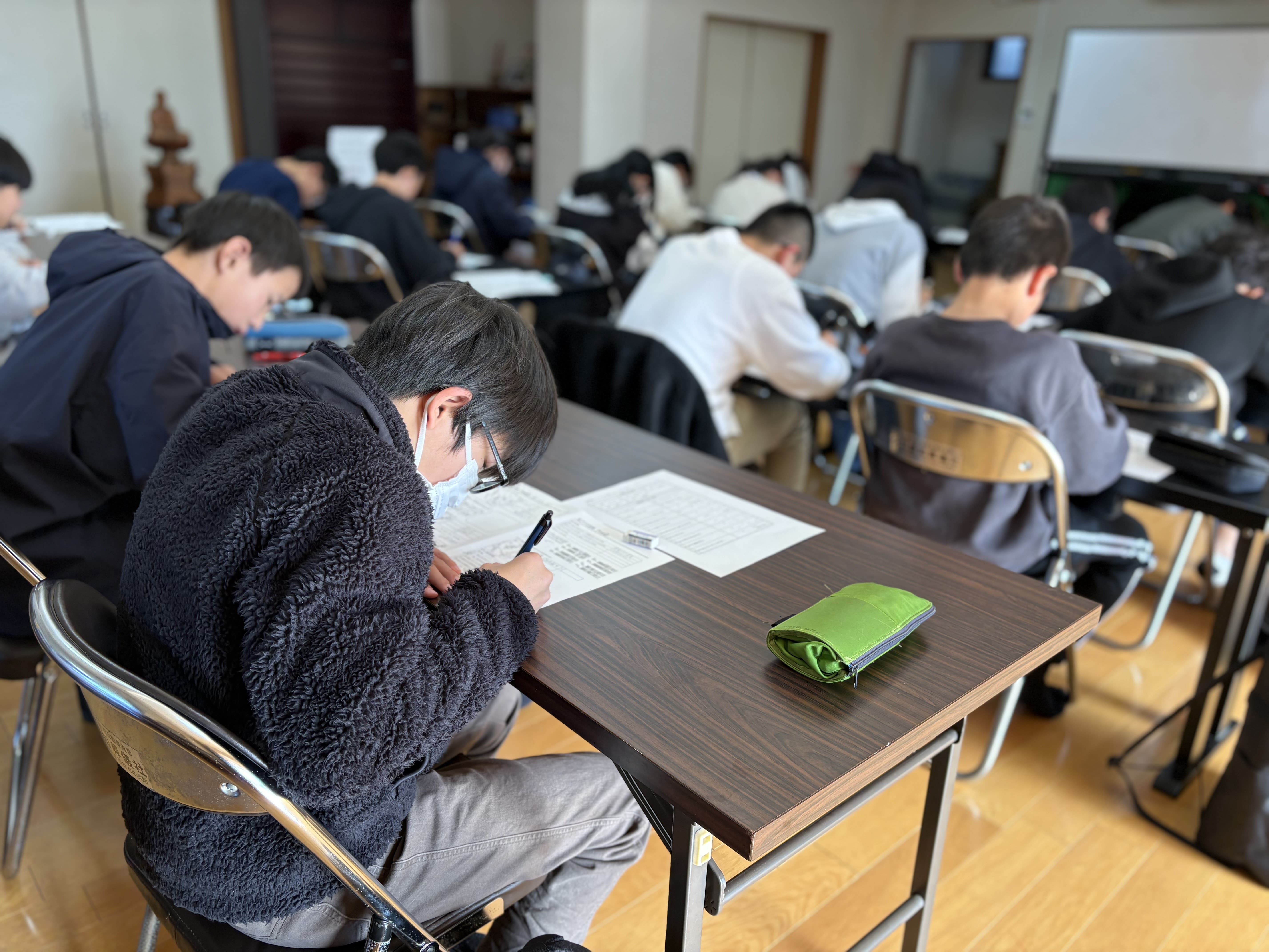 【２月】新学年の無料体験授業実施【春日井市の学習塾】