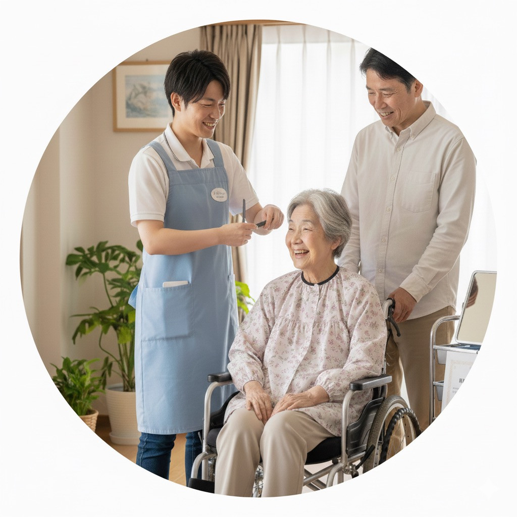 東松山市 訪問理美容サービス（在宅訪問カット）