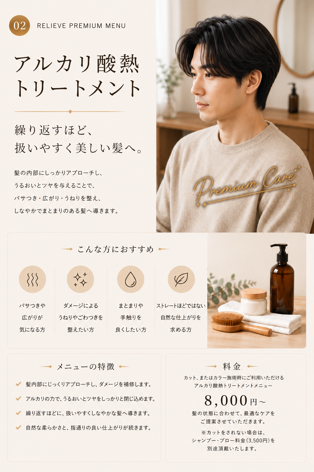 アルカリ酸熱トリートメント