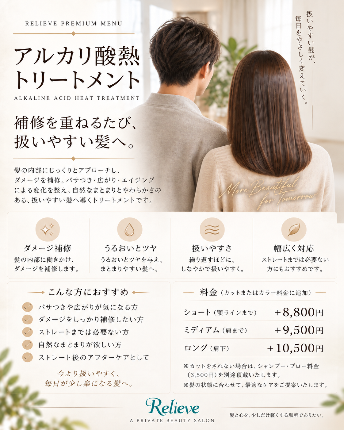 アルカリ酸熱トリートメント