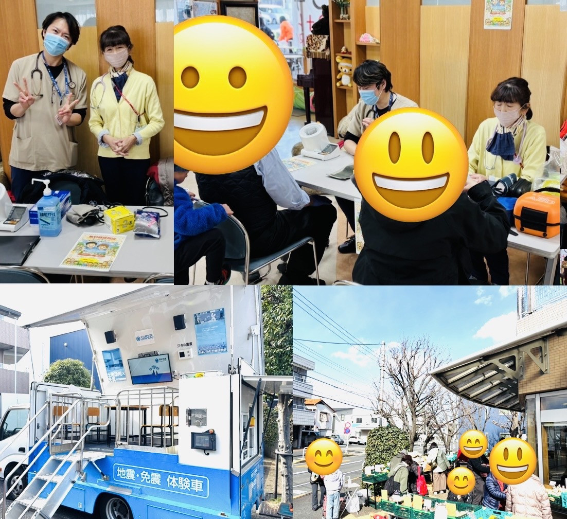 2026谷在家マルシェにて健康相談コーナーを担当しました。