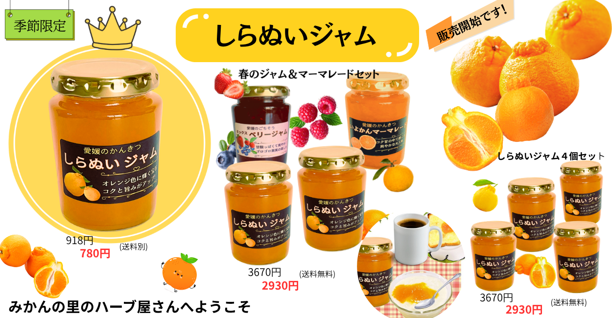 コクとうま味がギュッと詰まった　「しらぬいジャム」　販売開始です！